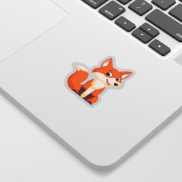 Wishing Fox Sticker