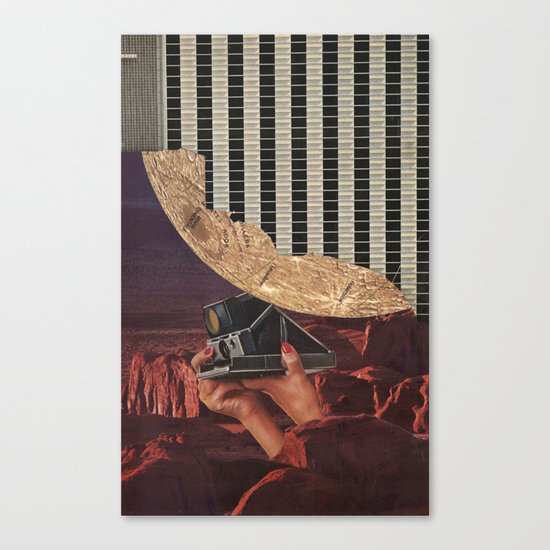 in the desert Canvas Print