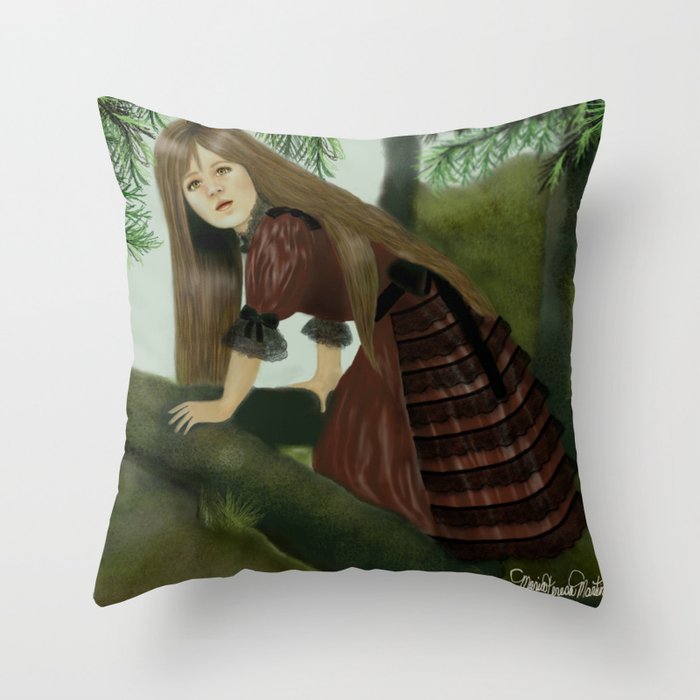 Serafina Into the Woods Throw Pillow