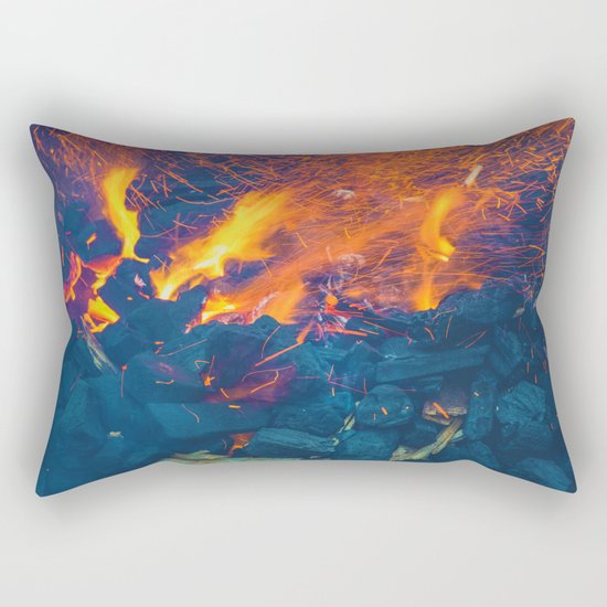 Light My Fire Rectangular Pillow