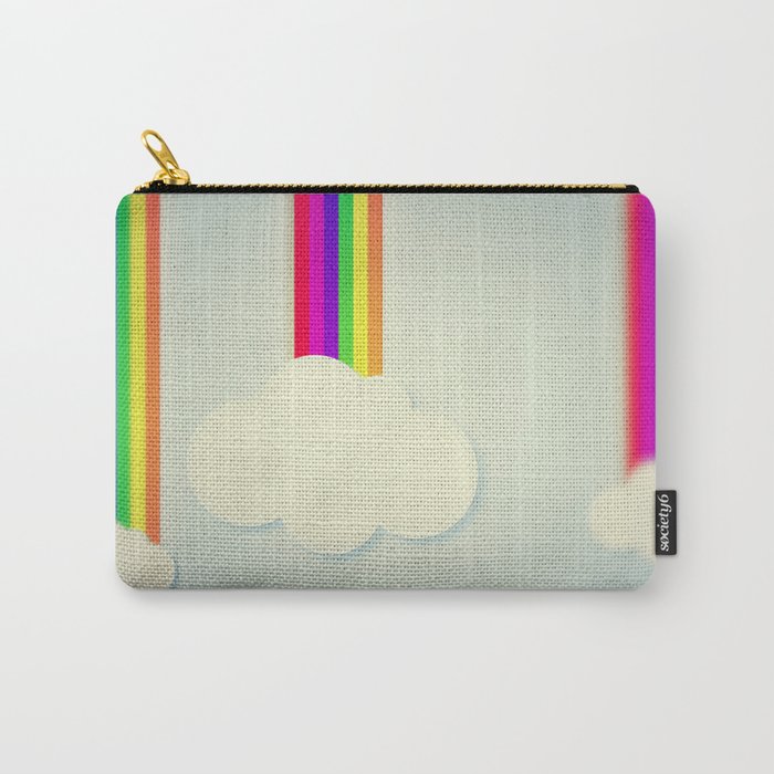 Yellowing Clouds Carry-All Pouch