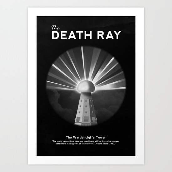 The Death Ray Art Print