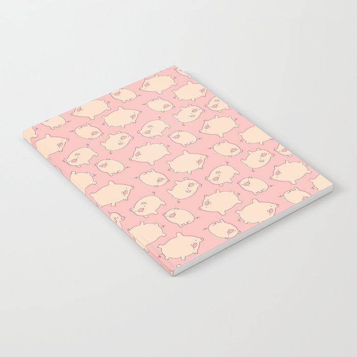 small pigs (pink) Notebook