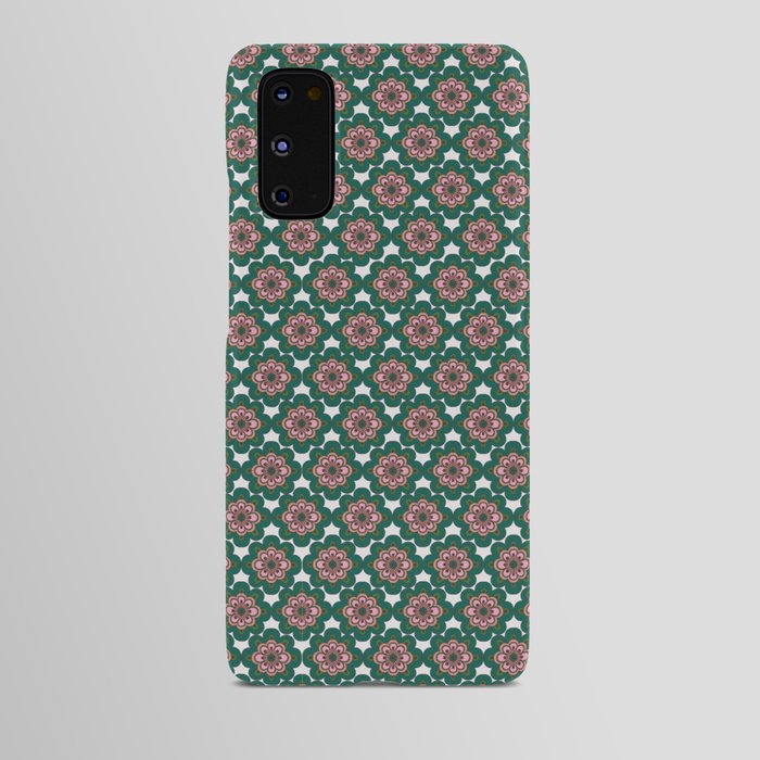 Retro Flower Tile III Android Case