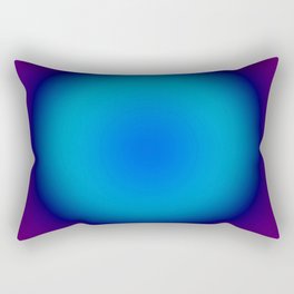 Orb Gradient // Moon Rectangular Pillow