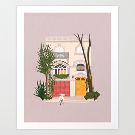 Mexico City Afternoon (2022 version) Art Print