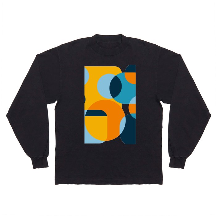 Abstract Geometry Shapes 211220 Long Sleeve T Shirt