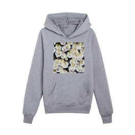 Glitched Daisies Kids Pullover Hoodies