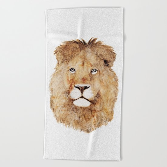 Lion Beach Towel
