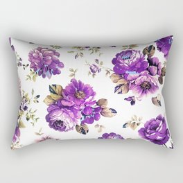 Purple Garden Rectangular Pillow