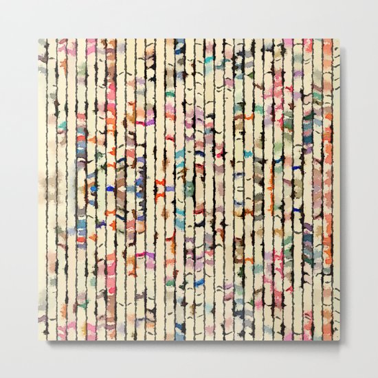 Pattern S/S Metal Print