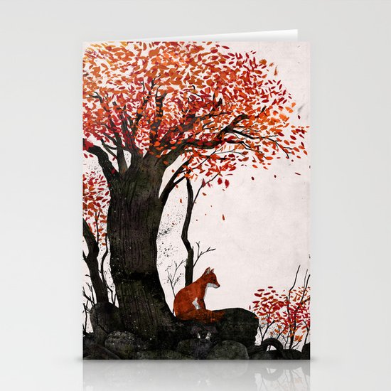 Fantastic Mr. Fox Doesn't Feel So Fantastic Anymore Stationery Cards