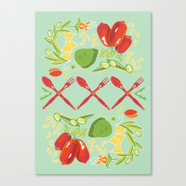 Cucina Italiana Canvas Print