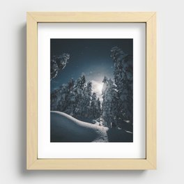 Moonlight Recessed Framed Print