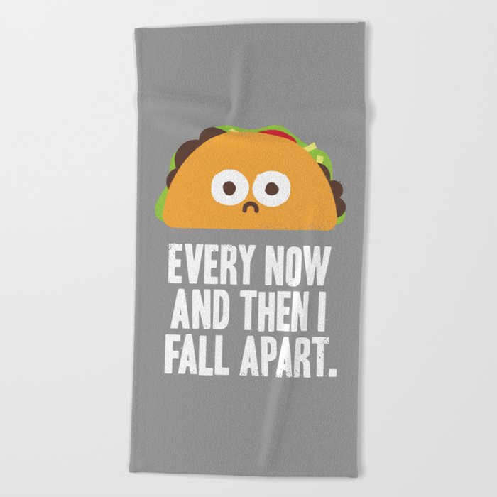 Taco Eclipse of the Heart Beach Towel