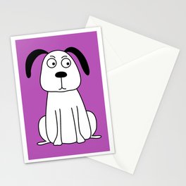 Ralph the dog.  Stationery Cards