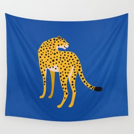 The Stare 2: Golden Cheetah Edition Wall Tapestry