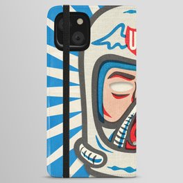 Astronaut Mask iPhone Wallet Case