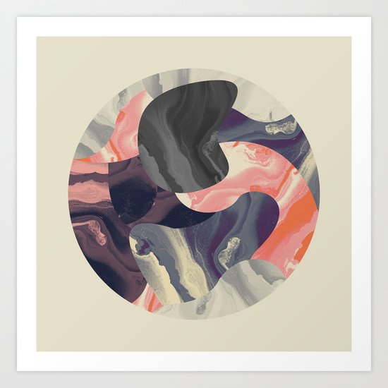 Marbles Art Print