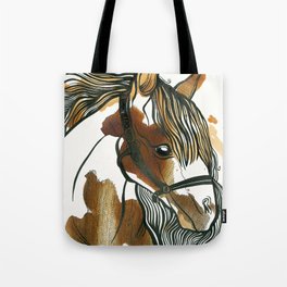 Tea Horse Tote Bag