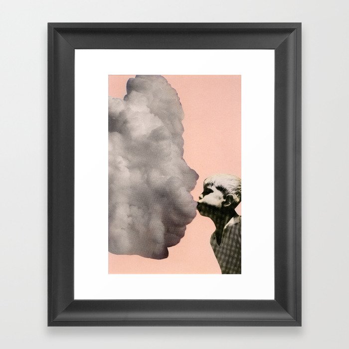 Exhalation Framed Art Print