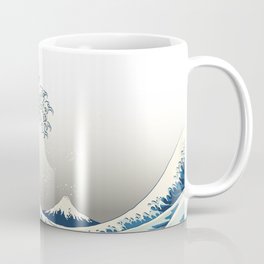 Great Wave Off Kanagawa Coffee Mug | Ink, Seascape, Painting, Tide, Japan, Impressionism, Print, Ocean, Fuji, Masterpiece 