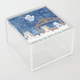 Celebrate Jesus' Birth Acrylic Box