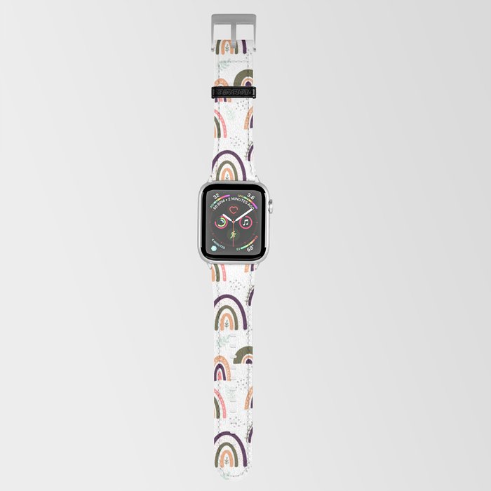 Artsy Rainbows Apple Watch Band
