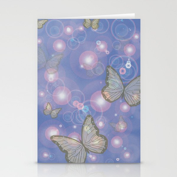 Whimsical Butterfly Stationery Cards