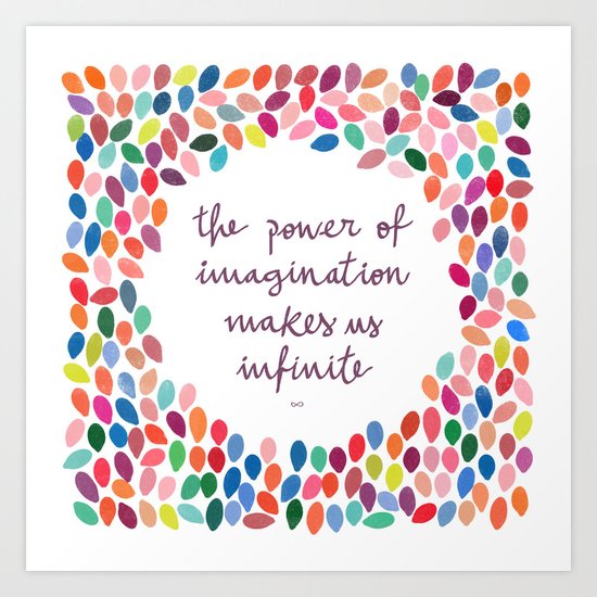 Imagination by Anna Carol & Garima Dhawan Art Print