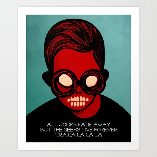 Graphic Haiku #1 Art Print
