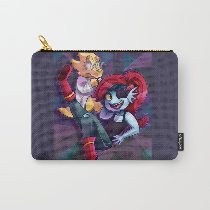 Undyne and Alphys Carry-All Pouch