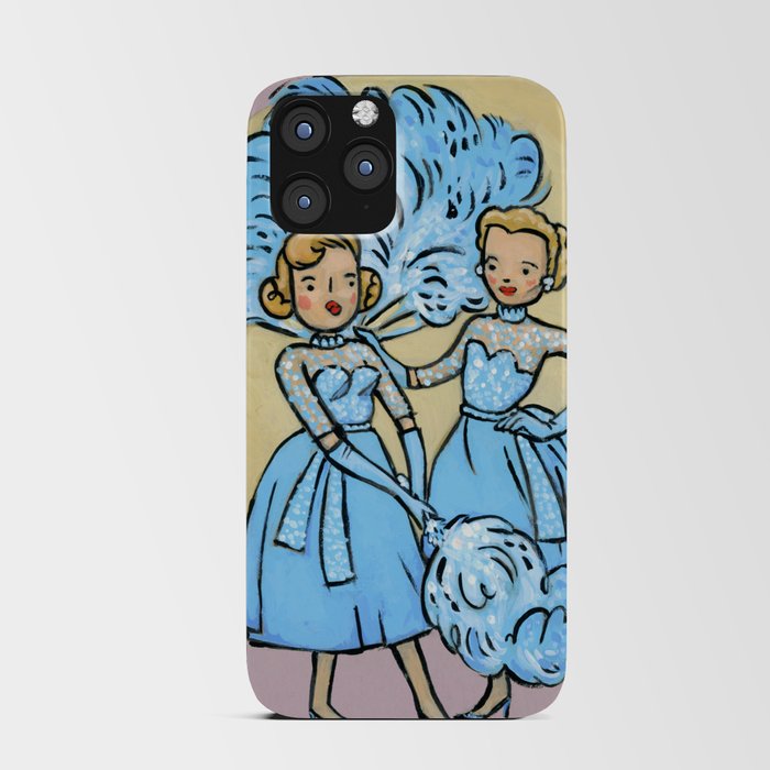 Sisters: White Christmas iPhone Card Case