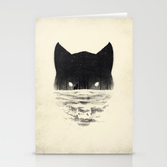 Wolfy Stationery Cards