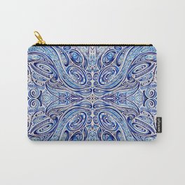 Galactic Blue Wave Carry-All Pouch