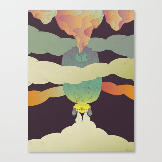Stoner Bat Canvas Print