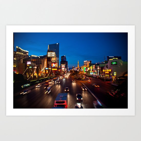 Las Vegas Strip Art Print