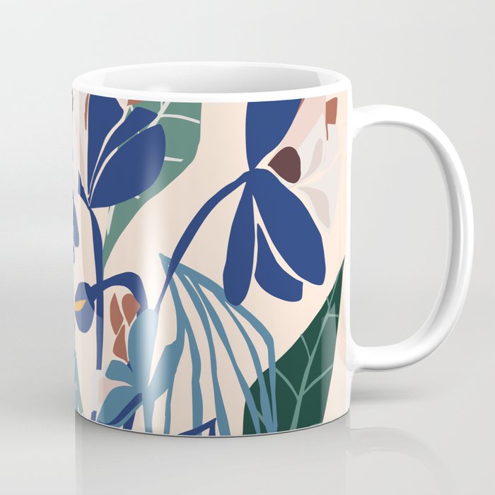 Beauty outside - blush floral Coffee Mug