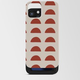 A Thousand Sunsets - Midcentury Modern Pattern iPhone Card Case