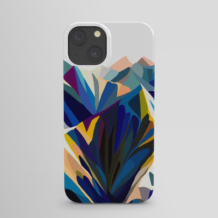 Mountains cold iPhone Case