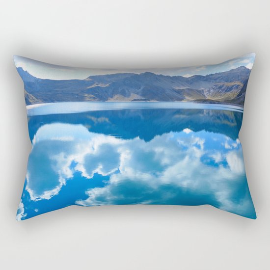 Lüner Lake, Austria Rectangular Pillow