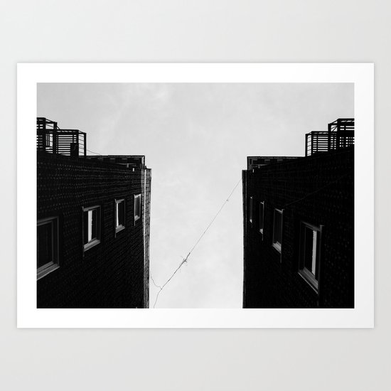Homefromabove Art Print