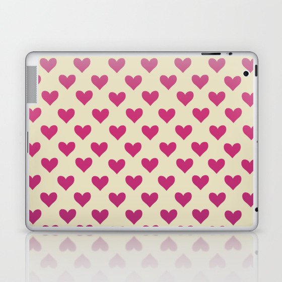 Retro Minimal Heart | Valentine’s Day Laptop & iPad Skin
