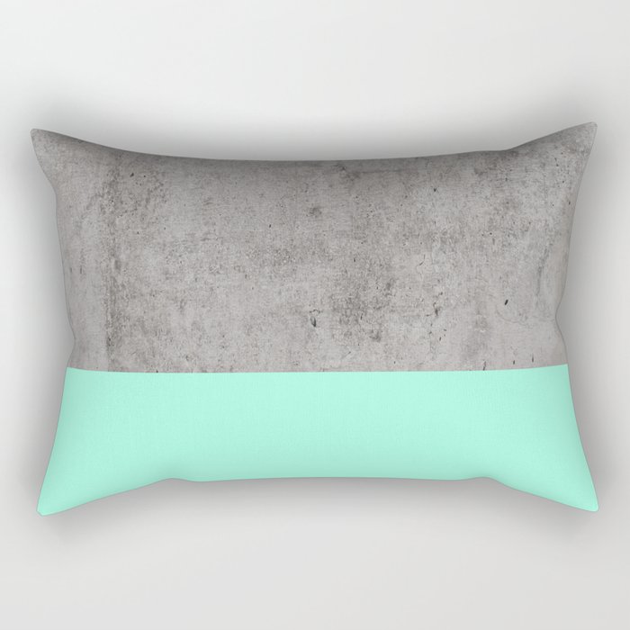 Sea on Concrete Rectangular Pillow