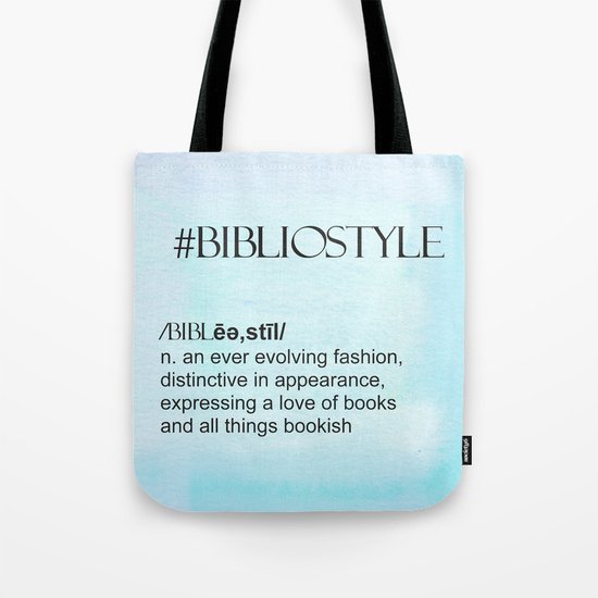 #bibliostyle Tote Bag