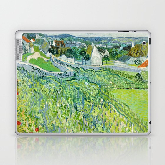 Vincent van Gogh - Vineyards at Auvers Laptop & iPad Skin