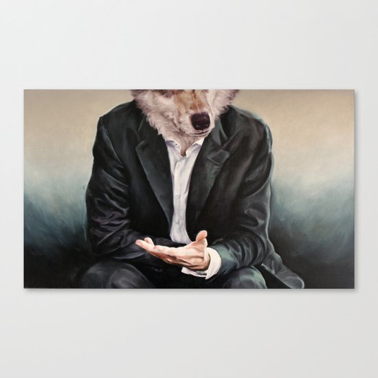 the politician Canvas Print