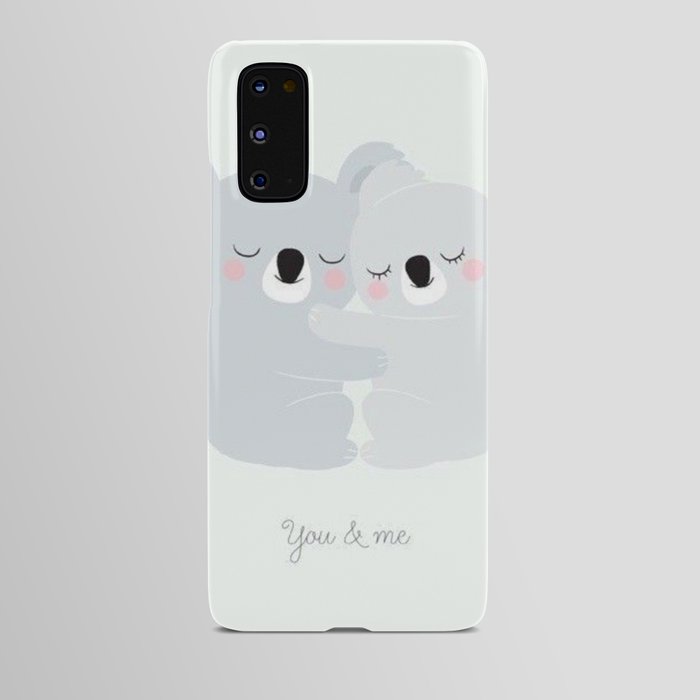 koala lovers you and me Android Case