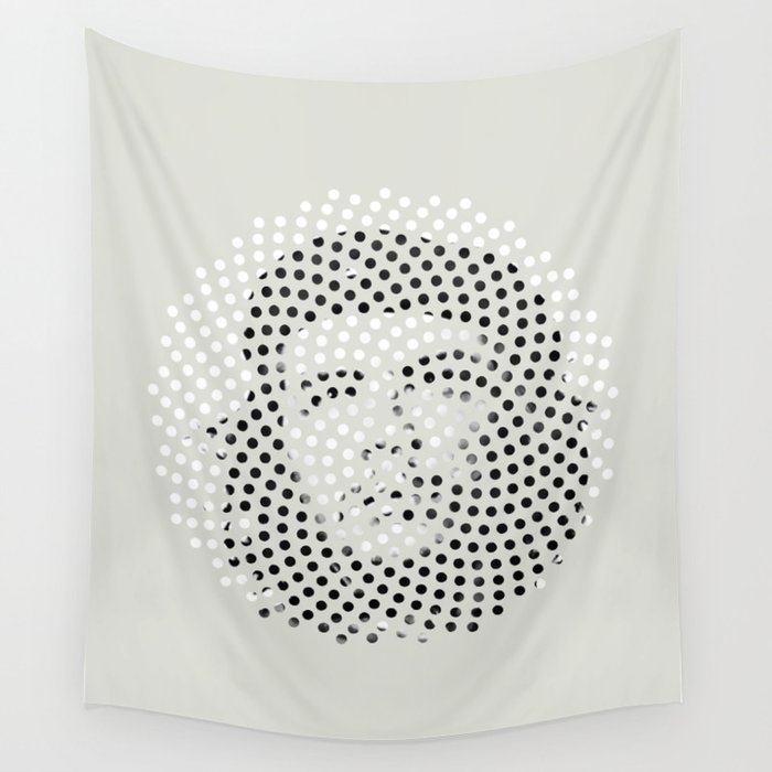 Optical Illusions - Iconical People 5 Wall Tapestry