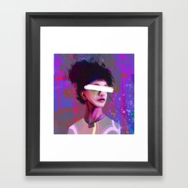 blinded Framed Art Print